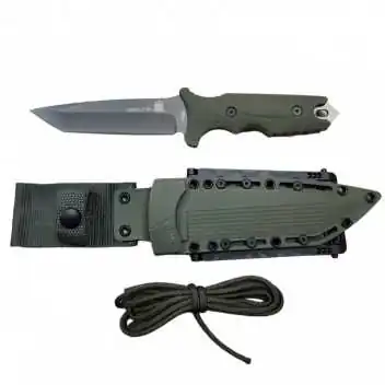 Couteau Tactique DELTA G10 Lame fix 12,5cm Olive