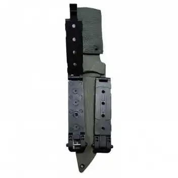 Couteau Tactique DELTA G10 Lame fix 12,5cm Olive