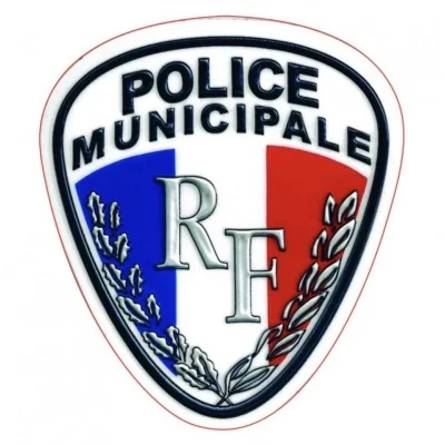 Autocollant 8cm POLICE MUNICIPALE