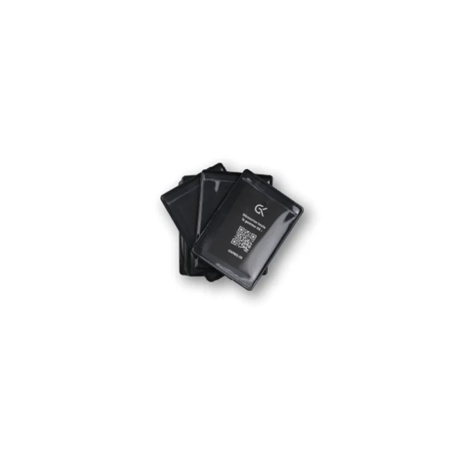 GK-20SP-CARTE-N Support pour carte professionnelle avec velcro Noir GK Safetek by ADAROM GK-20SP-CARTE-N Support pour carte professionnelle avec velcro Noir GK Safetek by ADAROM