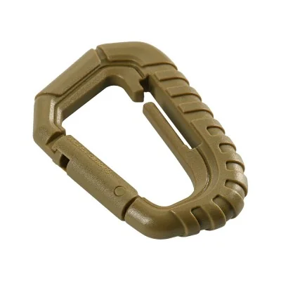 Mousqueton Tactique Molle 6x4cm M-tac Coyote