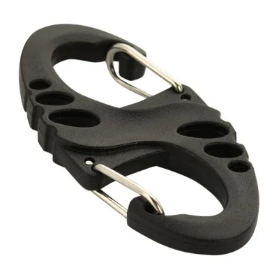 Mousqueton 50mm S-Hook M-Tac Noir