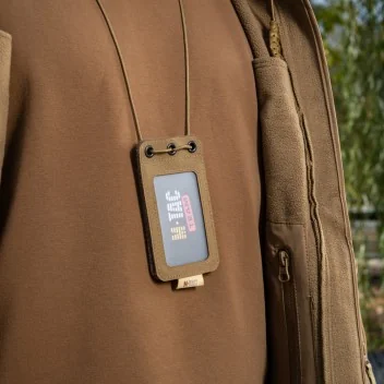 Porte Carte Velcro / Cordon M-Tac Coyote