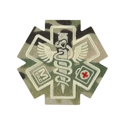 Patch Velcro Paramedic 8cm M-Tac Multicam
