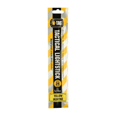Bâton lumineux 15 cm 24h M-Tac Jaune