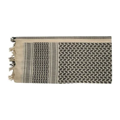 Shemagh 105x105cm M-Tac Sable/Noir