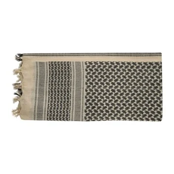 Shemagh 105x105cm M-Tac Sable/Noir