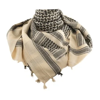 Shemagh 105x105cm M-Tac Sable/Noir