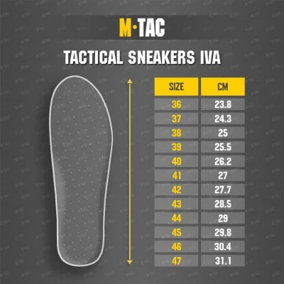 Chaussure Tactique Summer Iva M-Tac Noir