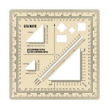 Carre de Point Regle Tactique GTA OTAN M-Tac