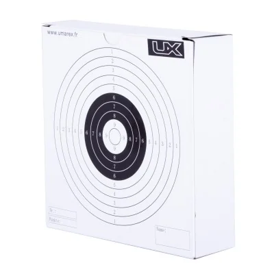 Cibles Carton UX 14x14cm x100 Umarex Blanc *
