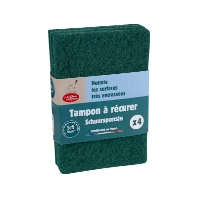Tampons à récurer Lot de 4 Ecodis *