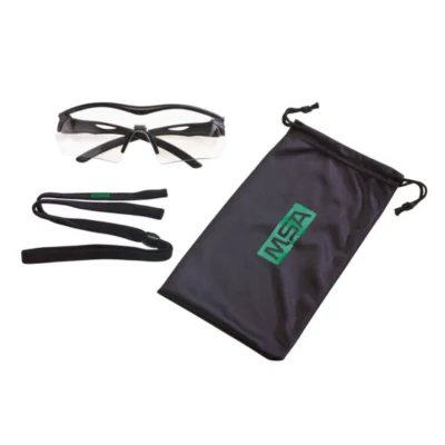 Lunettes balistiques Racers écran incolore MSA Noir *