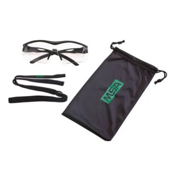 Lunettes balistiques Racers écran incolore MSA Noir *
