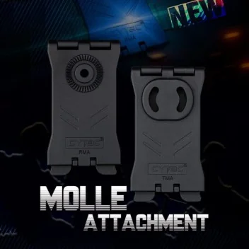 Système d'Attache MOLLE RMA G3 Noir - CYTAC